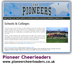 Pioneer Cheerleaders